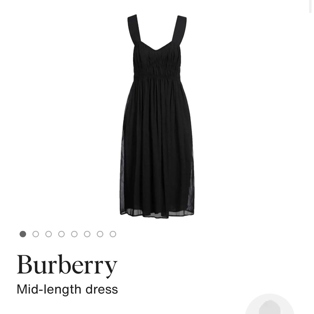 Burberry Delilah cotton midi dress